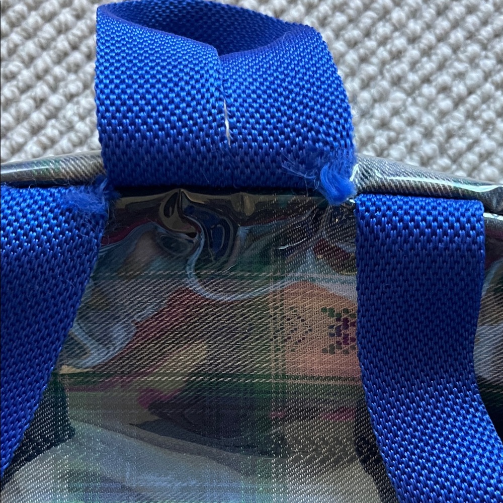 Roller Rabbit Little Kid Blue/Green Patterned Lenny Backpack - Picture 7 of 9